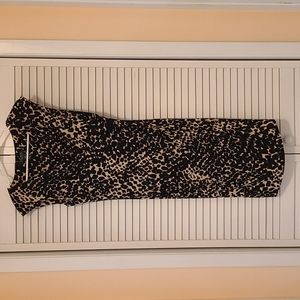 Lauren dress, size 6 leopard print